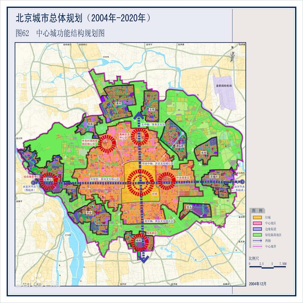 北京市城市总体规划图片